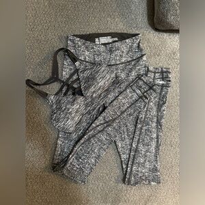 VSX (Victoria’s Secret) sport bra and leggings set